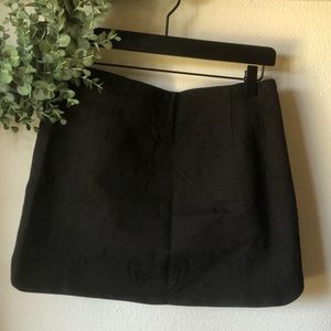 Sezane Black Mini Skirt